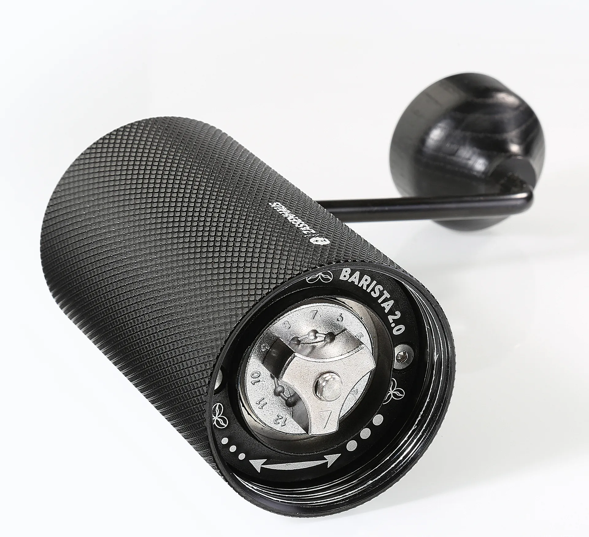 Zassenhaus Barista 2.0 kaffe-/espressokvarn, Svart Zassenhaus