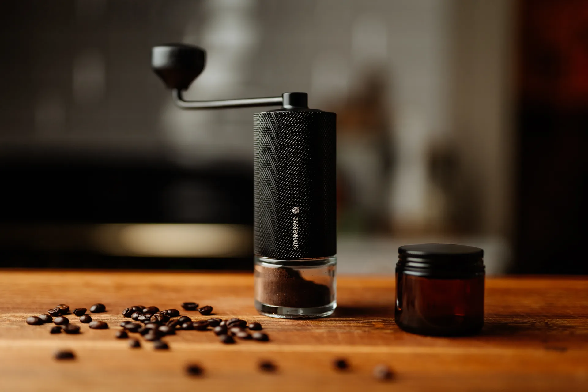 Zassenhaus Barista 2.0 kaffe-/espressokvarn, Svart Zassenhaus