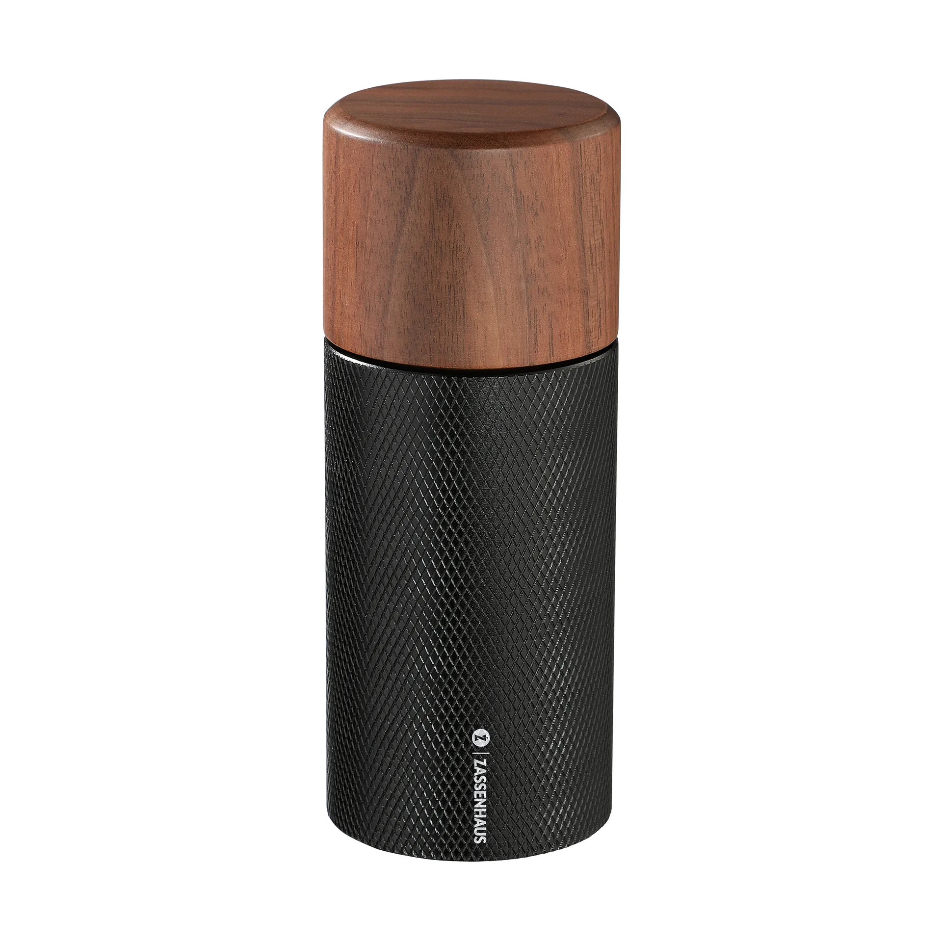 Zassenhaus Performer pepparkvarn, Valnöt-aluminium 13 cm Zassenhaus