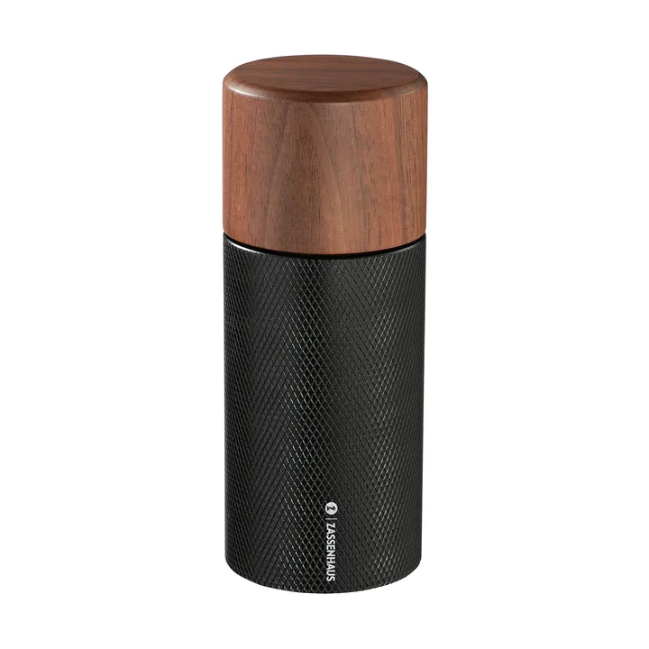 Zassenhaus Performer pepparkvarn - Valnöt-aluminium 13 cm - Zassenhaus