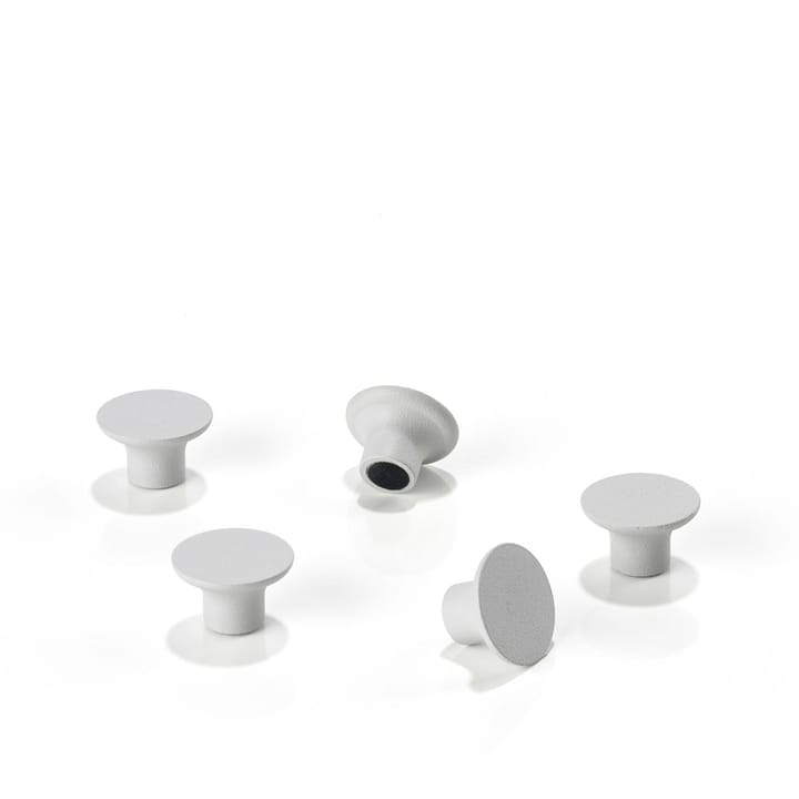 A-Magnet magnet, soft grey, 5-pack Zone Denmark