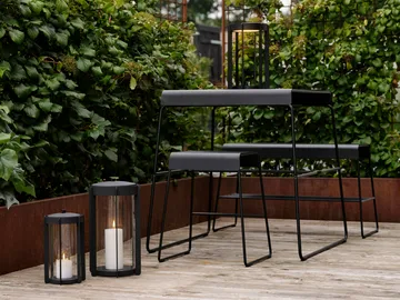 A-stool outdoor pall 45 cm - Black (svart) - Zone Denmark