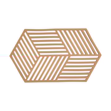 Zone Denmark Hexagon grytunderlägg stor Light Terracotta
