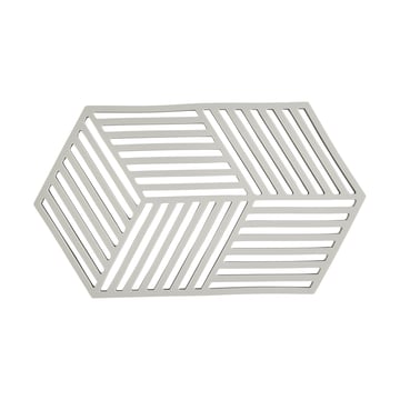 Zone Denmark Hexagon grytunderlägg stor Warm Grey