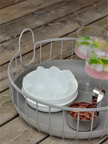 Inu korg Ø38x18 cm - Taupe - Zone Denmark