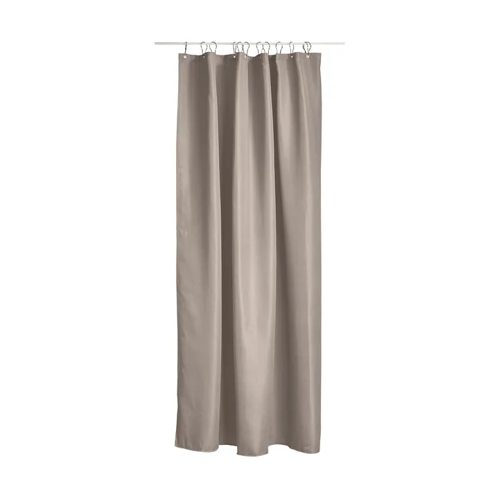 Lux duschdraperi - Taupe, 180x200 cm - Zone Denmark