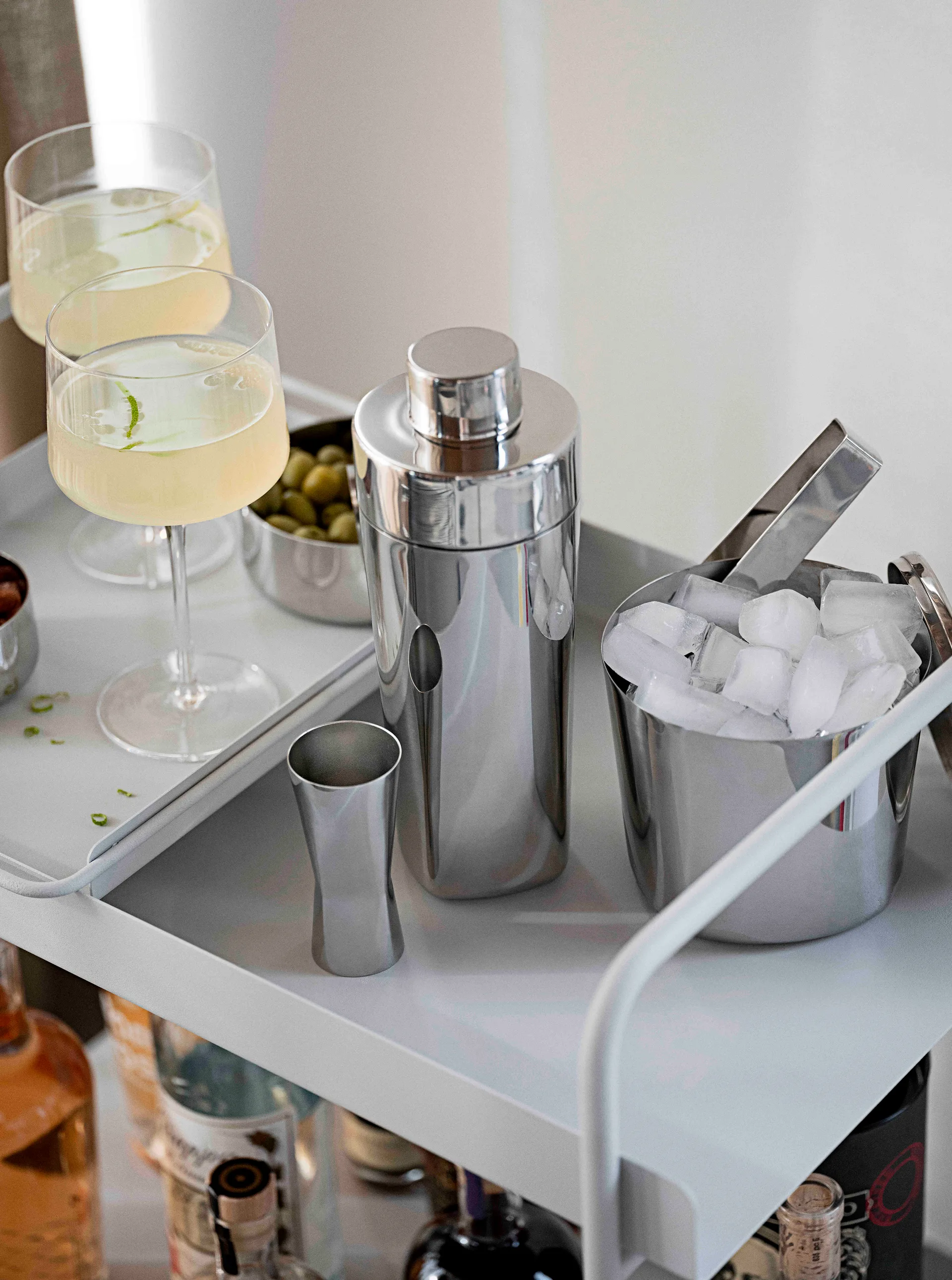 Rocks mätglas 3/6 cl, Rostfritt stål Zone Denmark