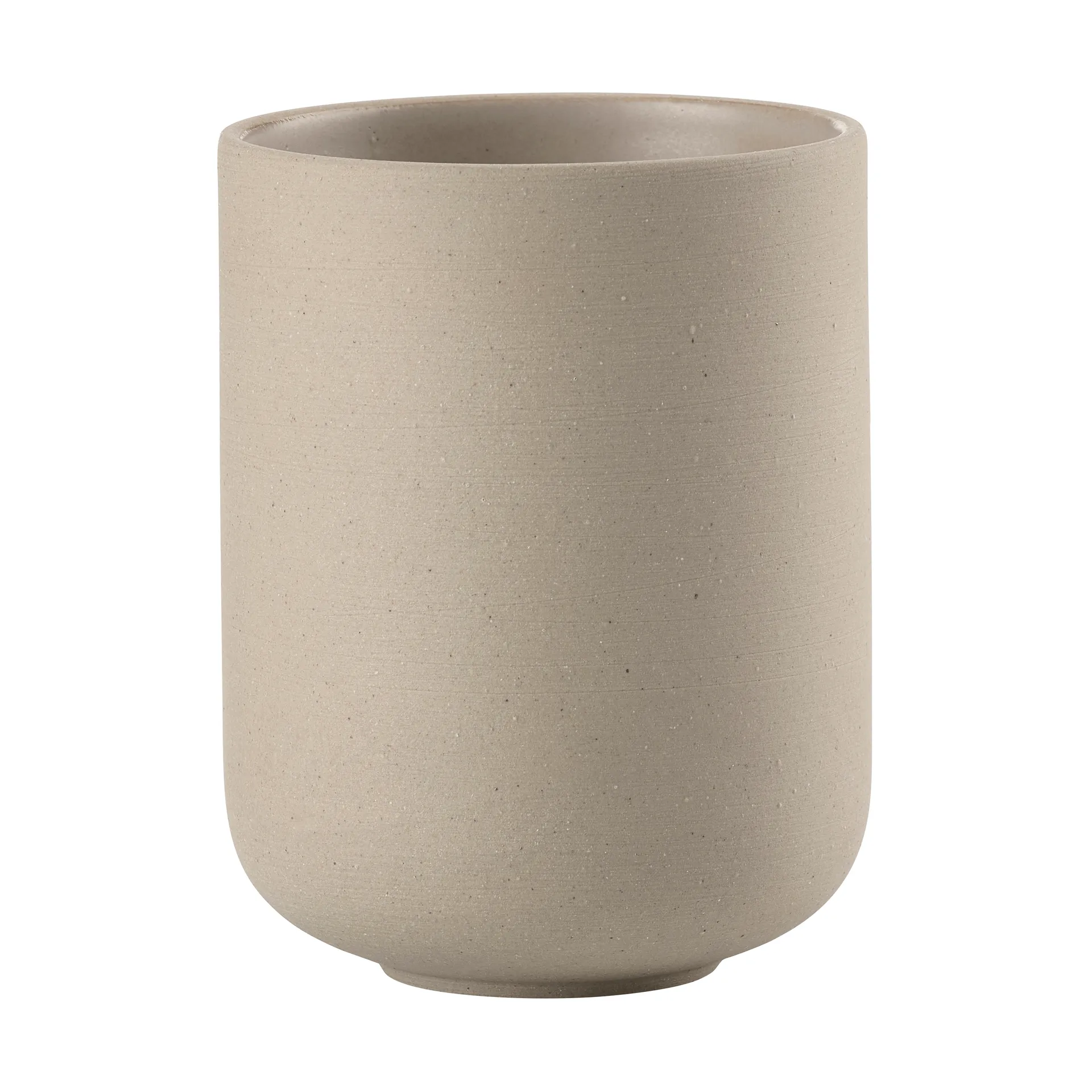 Zone Denmark Sensu tandborstmugg &Oslash;7,4x9,5 cm Taupe