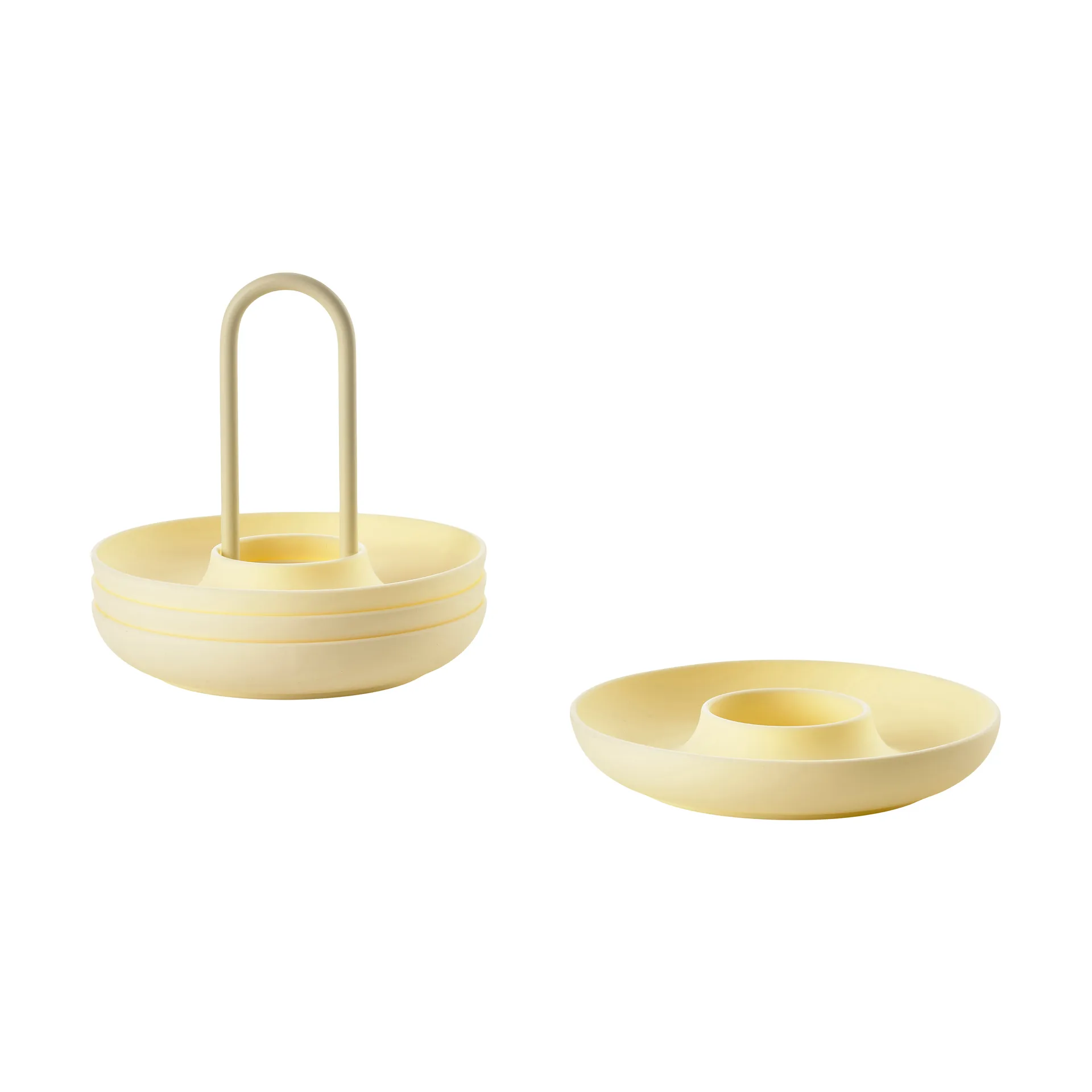 Singles äggkopp 4-pack med hållare, Limestone Zone Denmark