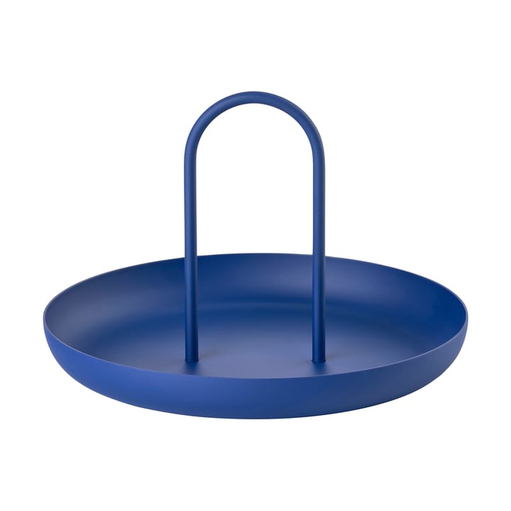Singles bricka med handtag Ø20 cm, Indigo Blue Zone Denmark