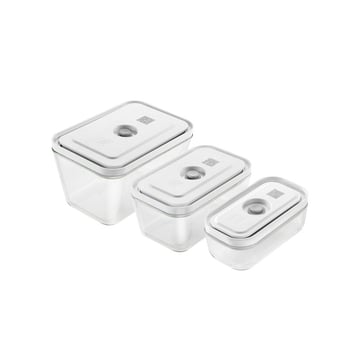 Läs mer om Zwilling Fresh & save vakuum matlåda 3 delar Borosilikatglas