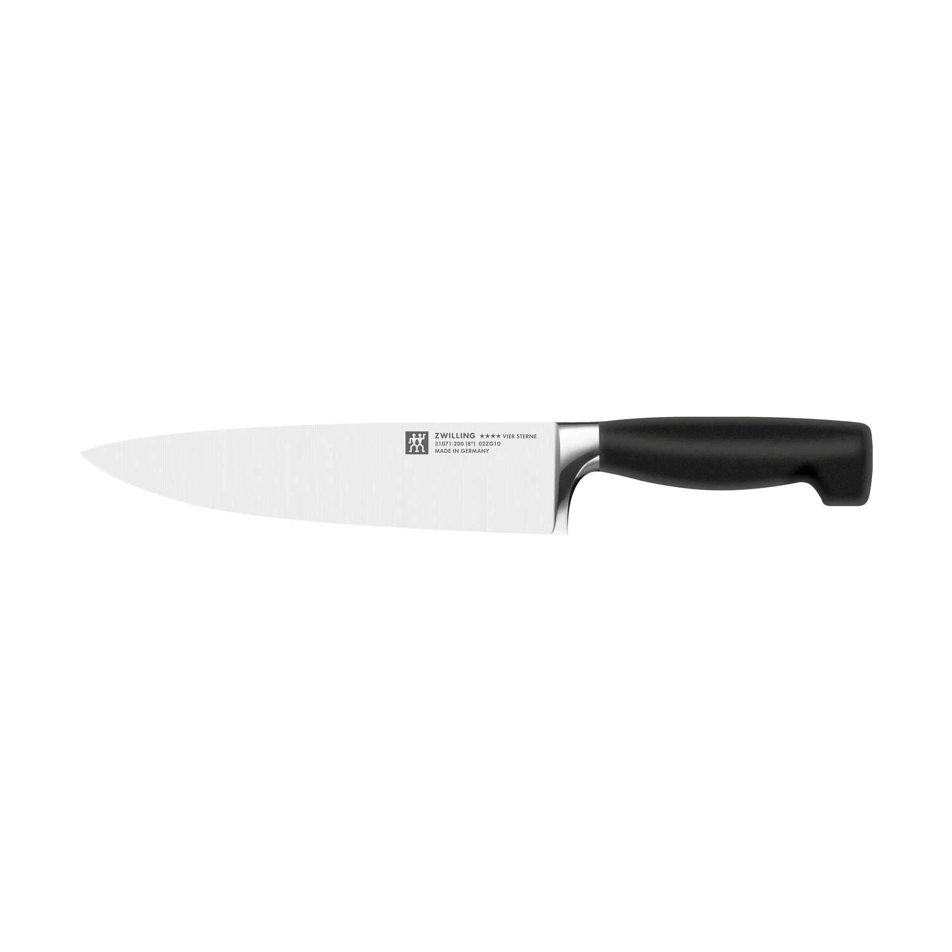Zwilling Four star kockkniv 20 cm, Svart-rostfritt stål Zwilling
