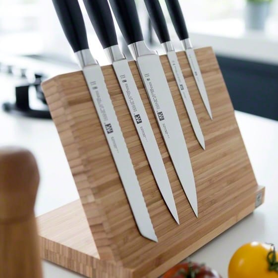 Zwilling knivblock med magnet, bambuträ Zwilling