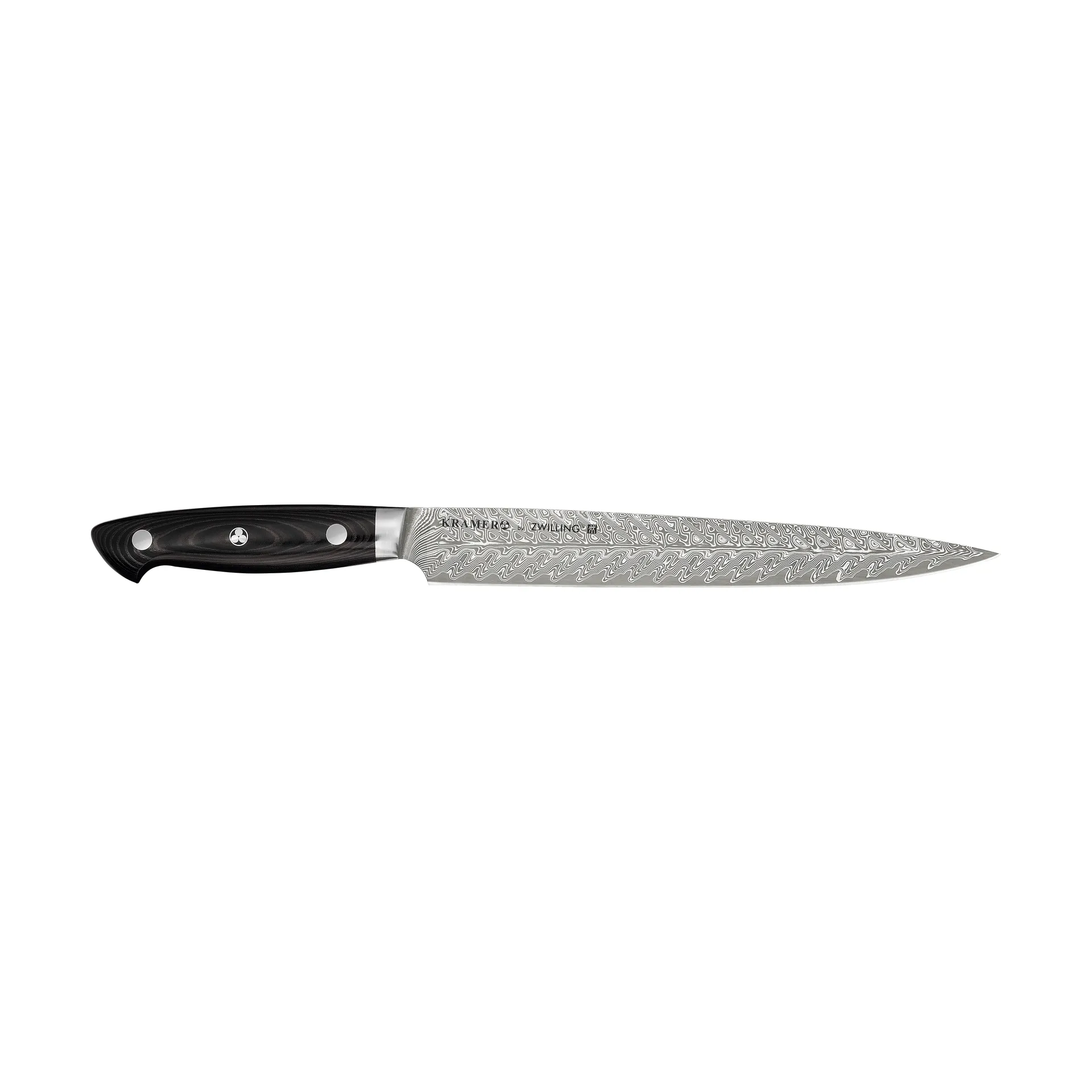 Zwilling Kramer euro stainless förskärarkniv 23 cm, Damaskus-svart Zwilling