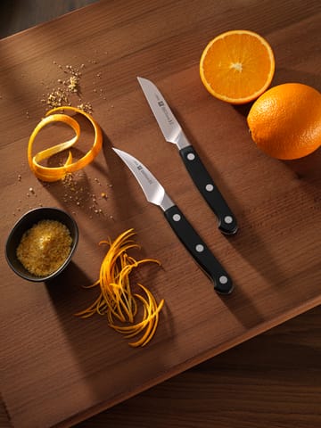 Zwilling Pro grönsakskniv 9 cm - Svart-rostfritt stål - Zwilling