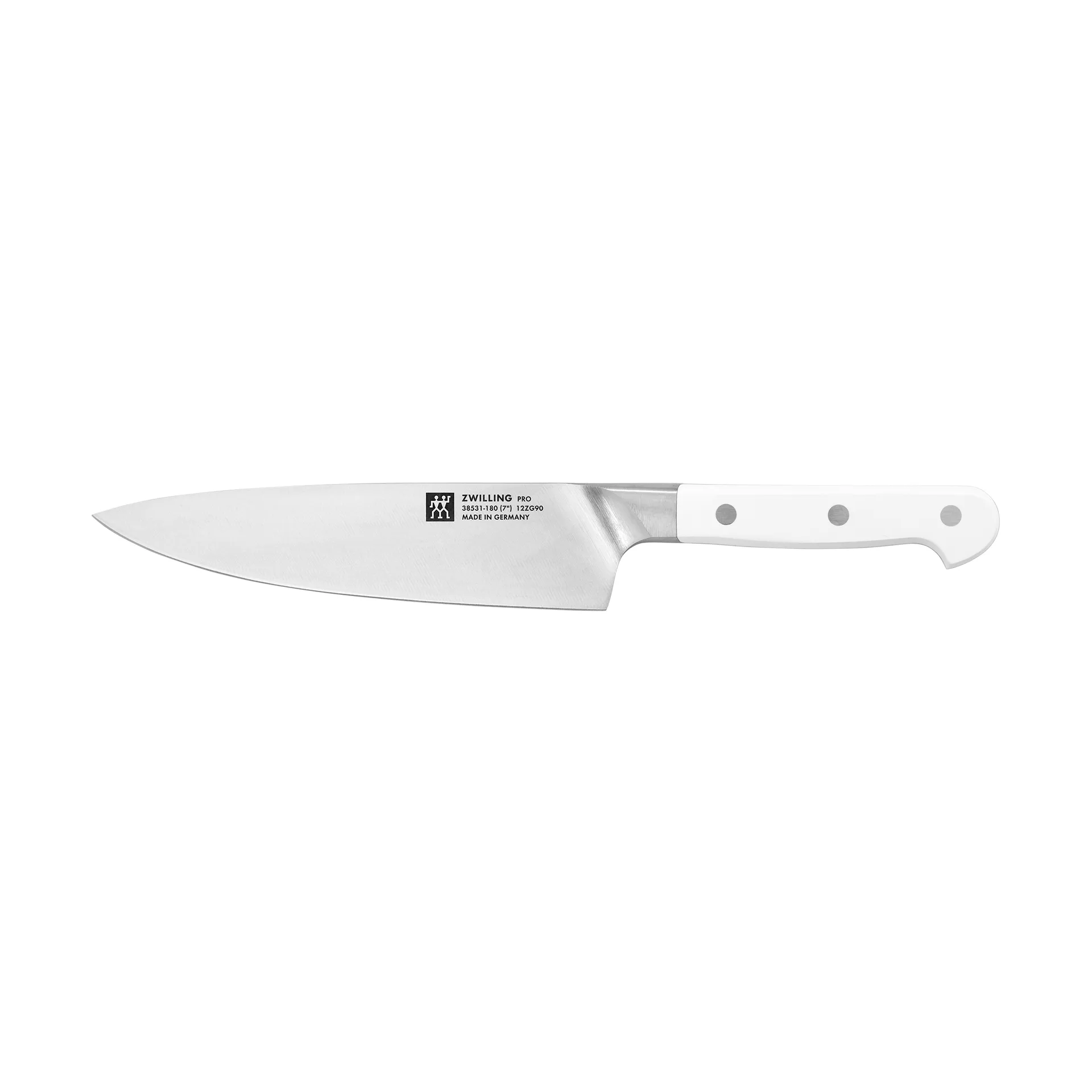 Zwilling Pro le Blanc kockkniv 18 cm, Vit-rostfritt stål Zwilling