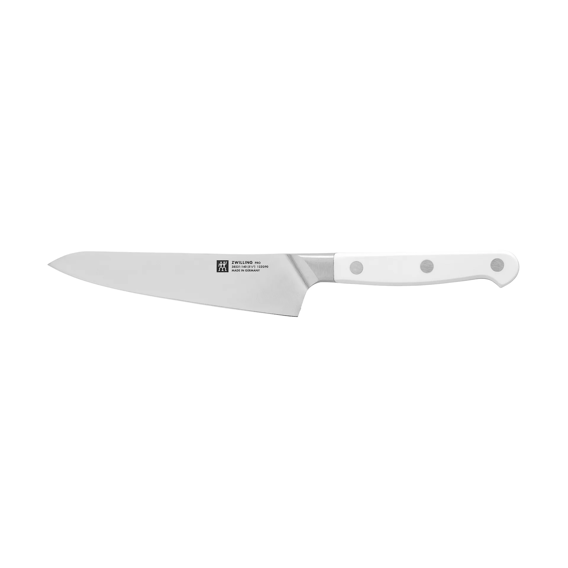 Zwilling Pro le Blanc kompakt kockkniv 14 cm, Vit-rostfritt stål Zwilling
