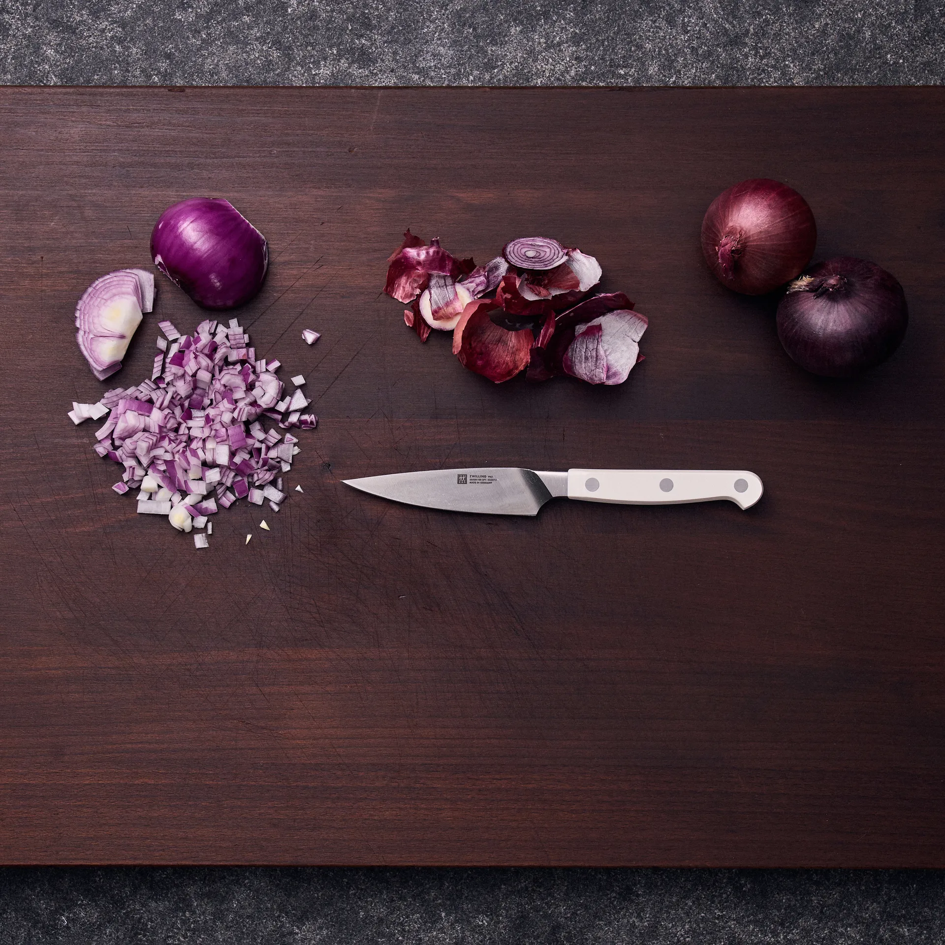 Zwilling Pro le Blanc skalkniv 10 cm, Vit-rostfritt stål Zwilling