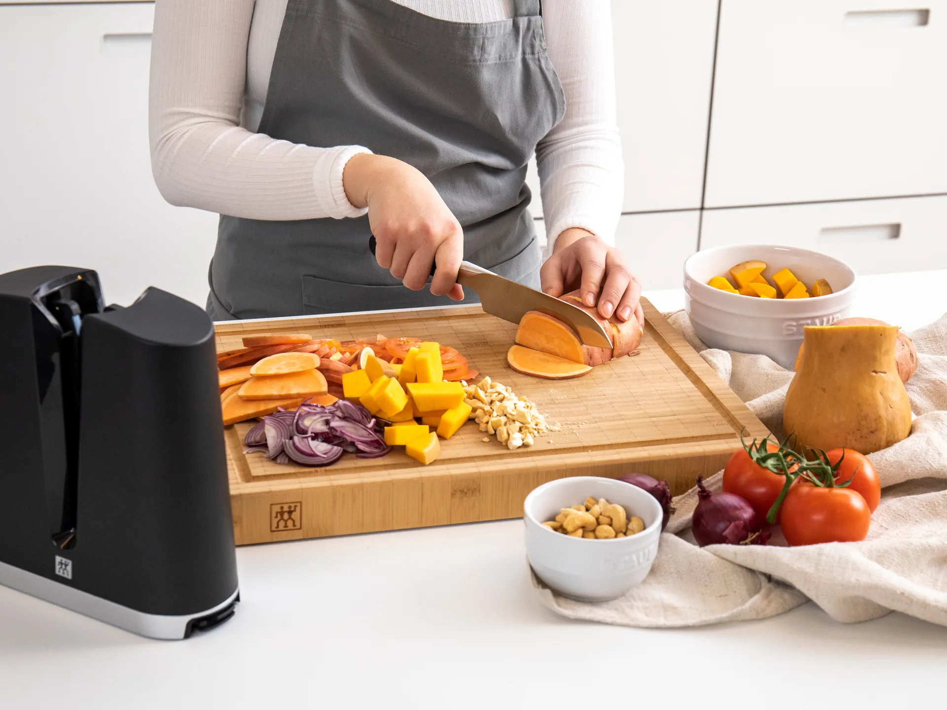 Zwilling Pro santokukniv 18 cm, Svart-rostfritt stål Zwilling