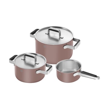 Läs mer om Zwilling Zwilling Pure kastrullset 5 delar Rosa
