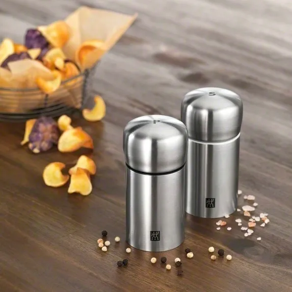 Zwilling Spices salt- och pepparset mini, Rostfritt stål Zwilling