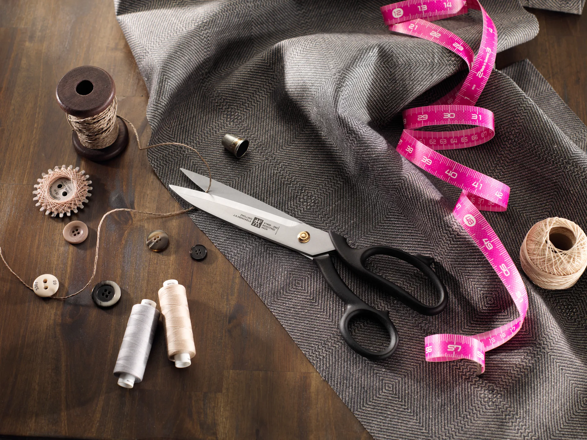 Zwilling Superfection classic skräddarsax svart, 21 cm Zwilling