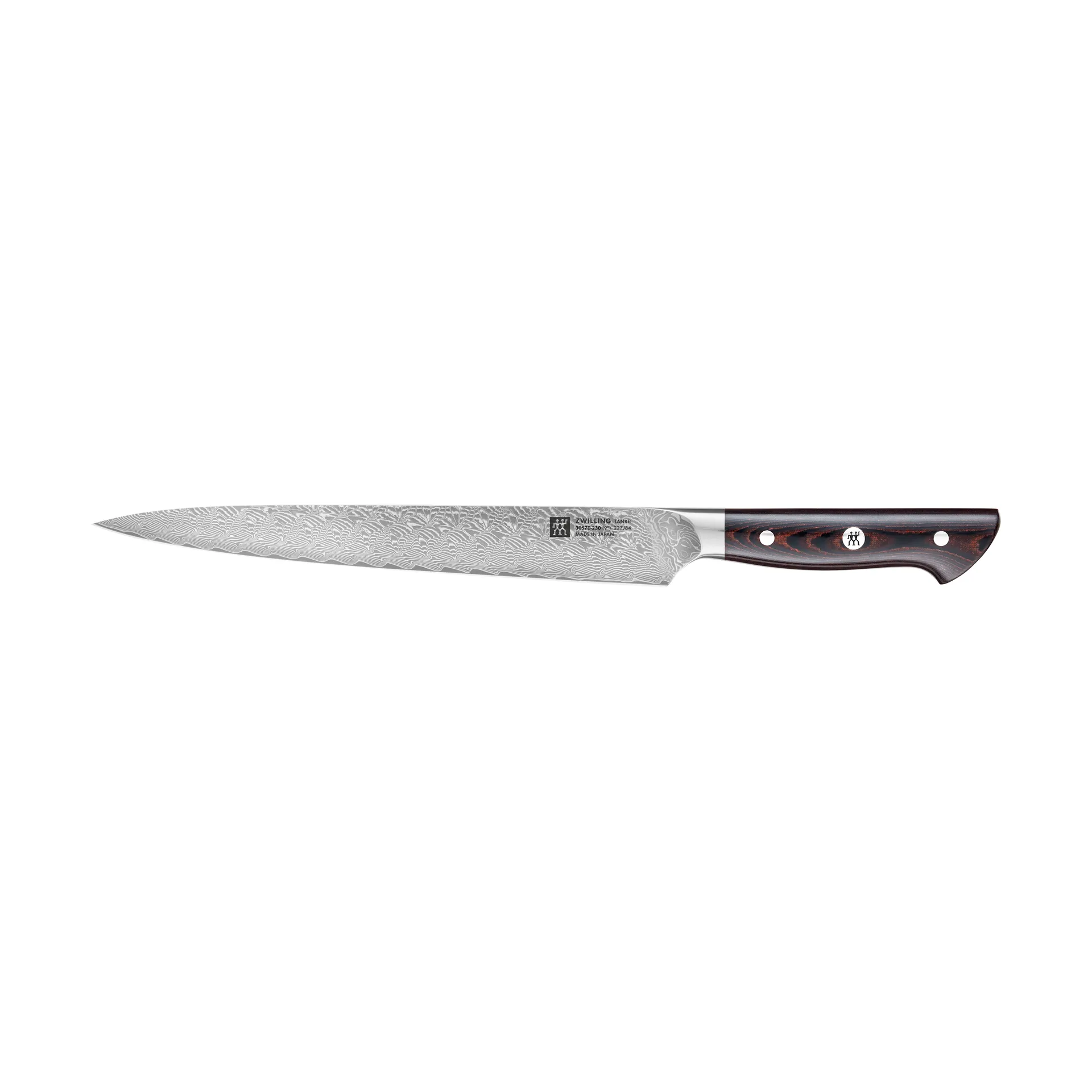 Zwilling Tanrei filékniv 23 cm, Damaskus-svart Zwilling