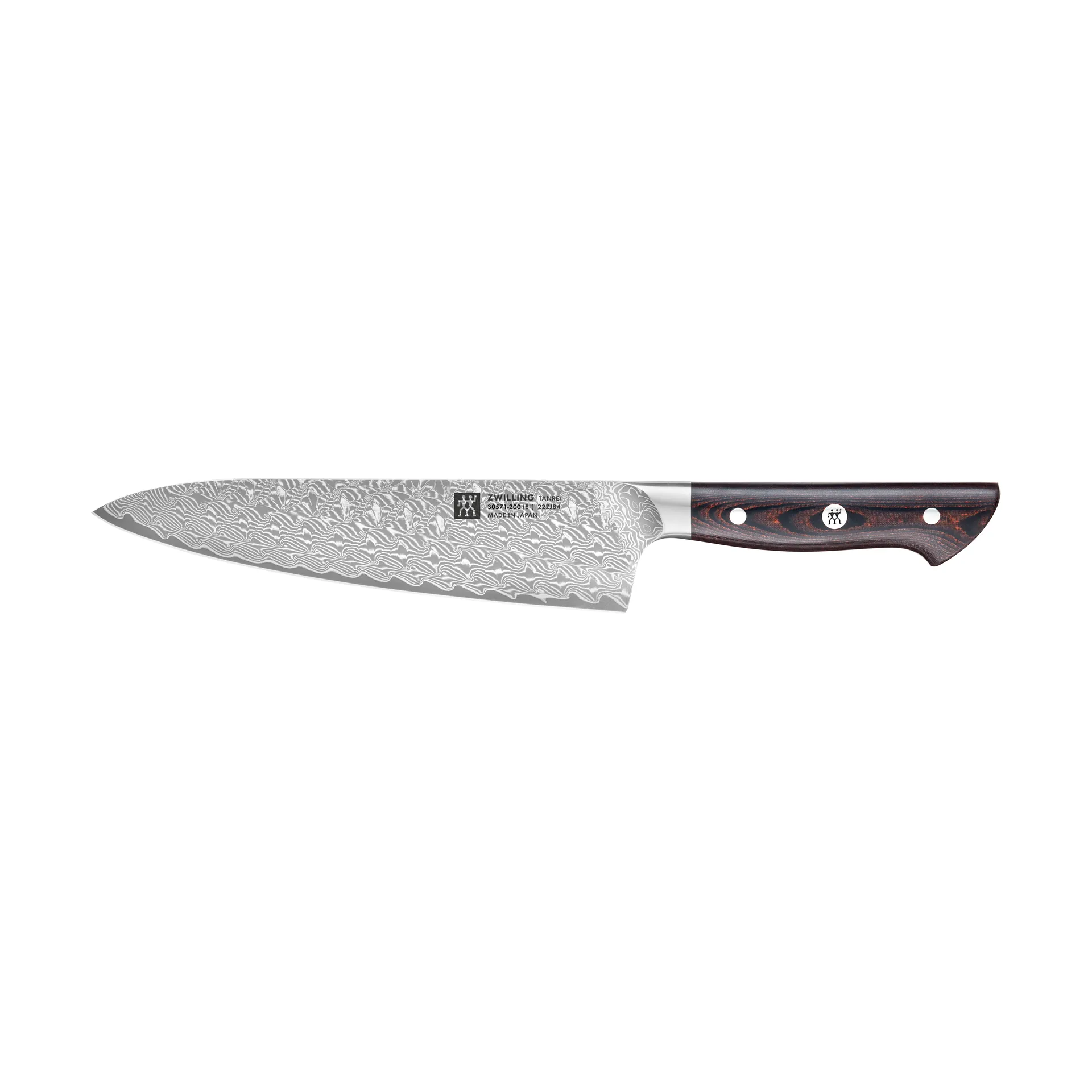 Zwilling Tanrei kockkniv Gyutoh 20 cm, Damaskus-svart Zwilling
