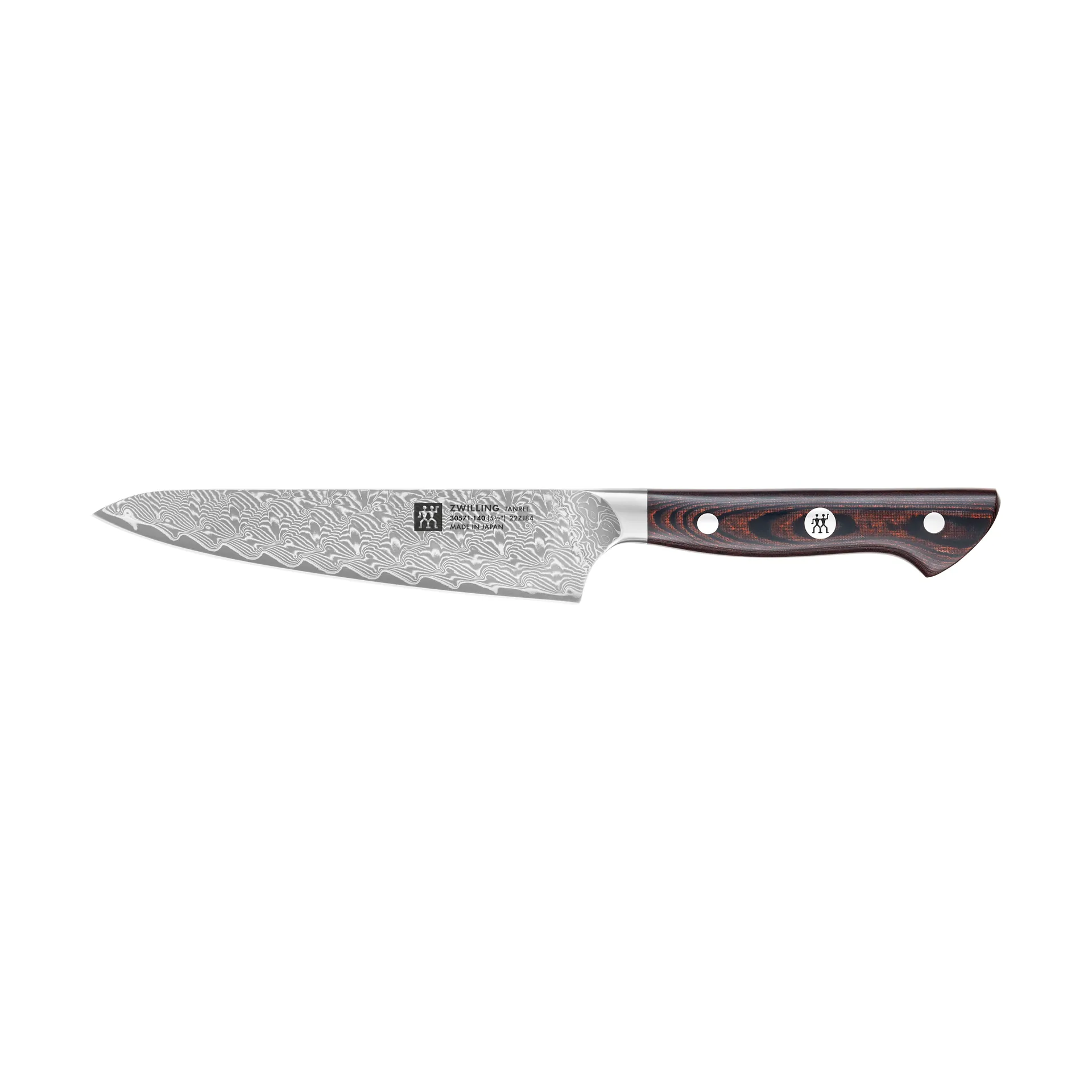 Zwilling Tanrei kompakt kockkniv 14 cm, Damaskus-svart Zwilling