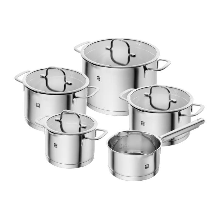 Zwilling TrueFlow grytset 5 delar - Silver - Zwilling