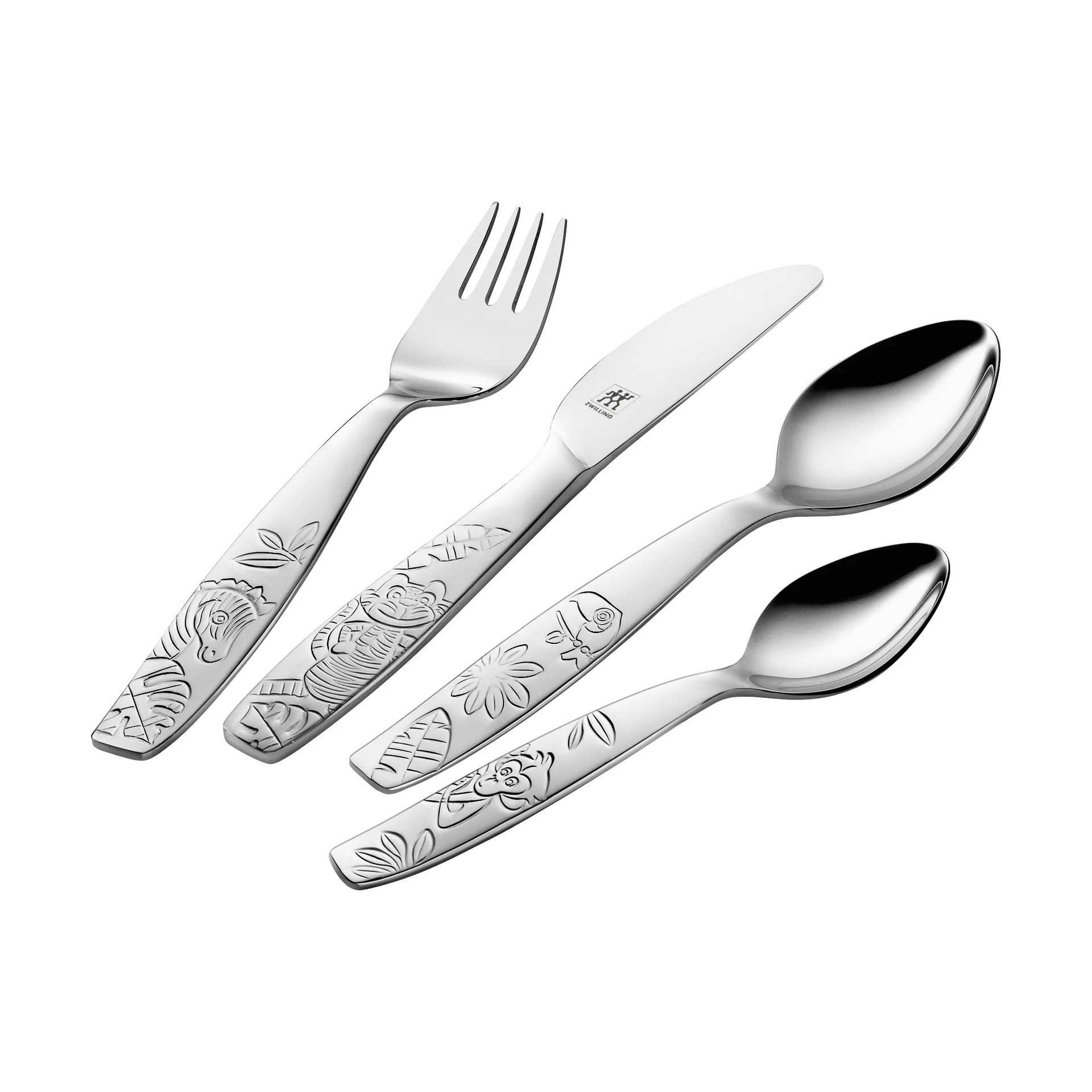 Zwilling Twin kids barnbestick 4 delar, Jungle Zwilling